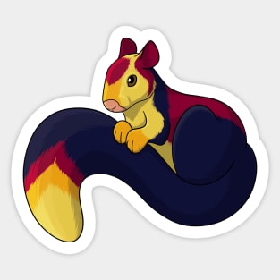 Malabar Squirrel Sticker